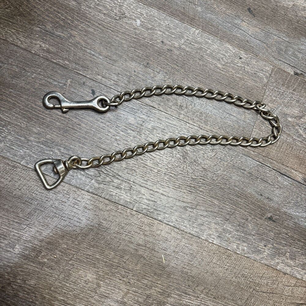 Lead Horse Chain With One 1.5" Swivel Length 30” Heavy Durable